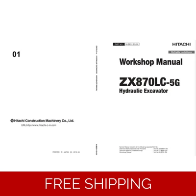 HITACHI ZX870LC-5G WORKSHOP MANUA